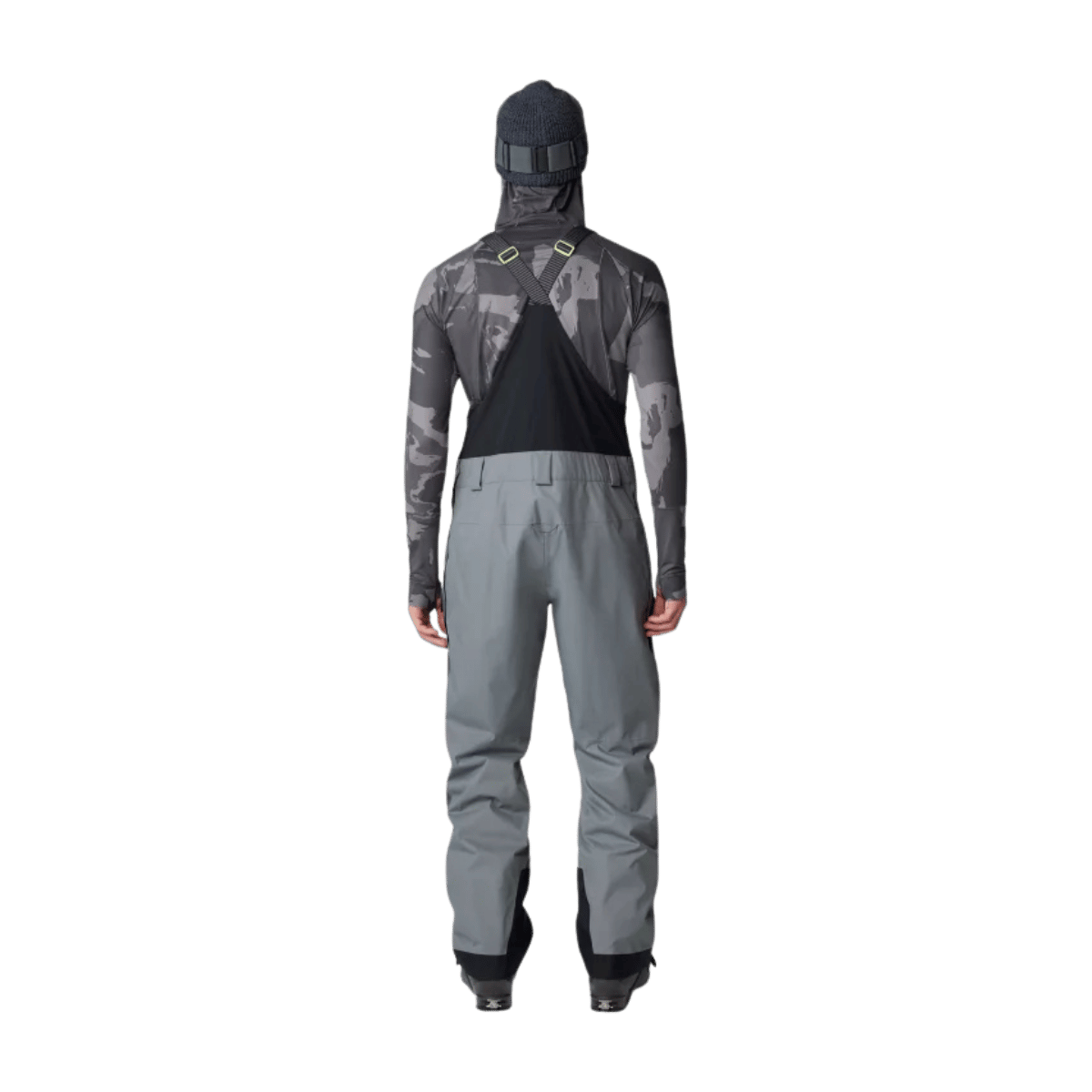MOUNTAIN HARDWEAR MEN'S FIREFALL BIB - VOLCANIC FOIL - BACK VIEW