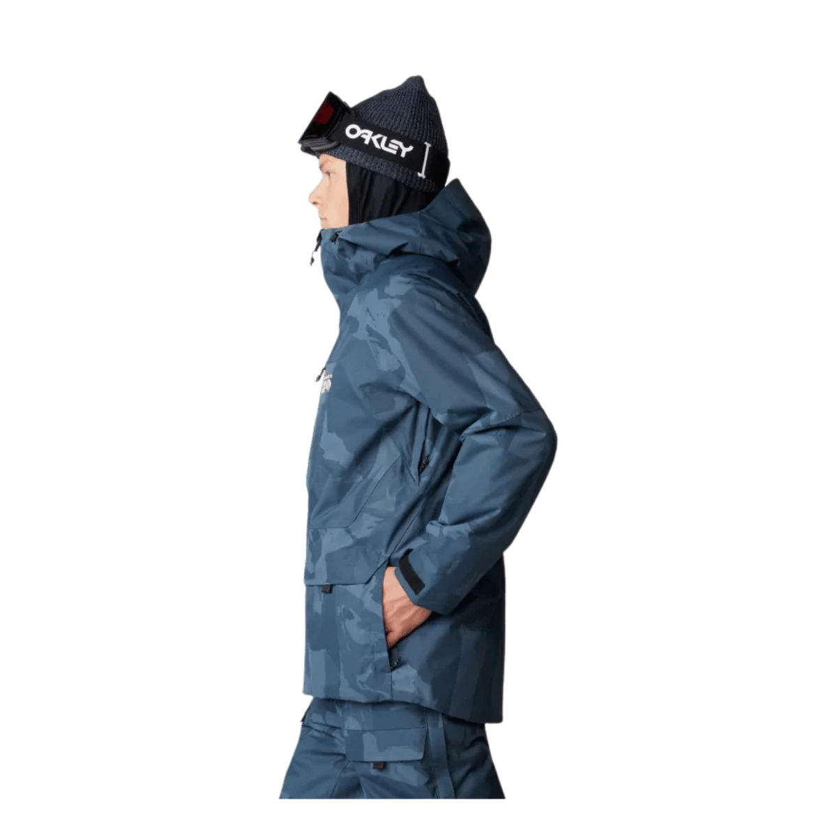MOUNTAIN HARDWEAR MEN'S FIREFALL INSULATED JACKET - MOON BLUE OMBRE - SIDE VIEW