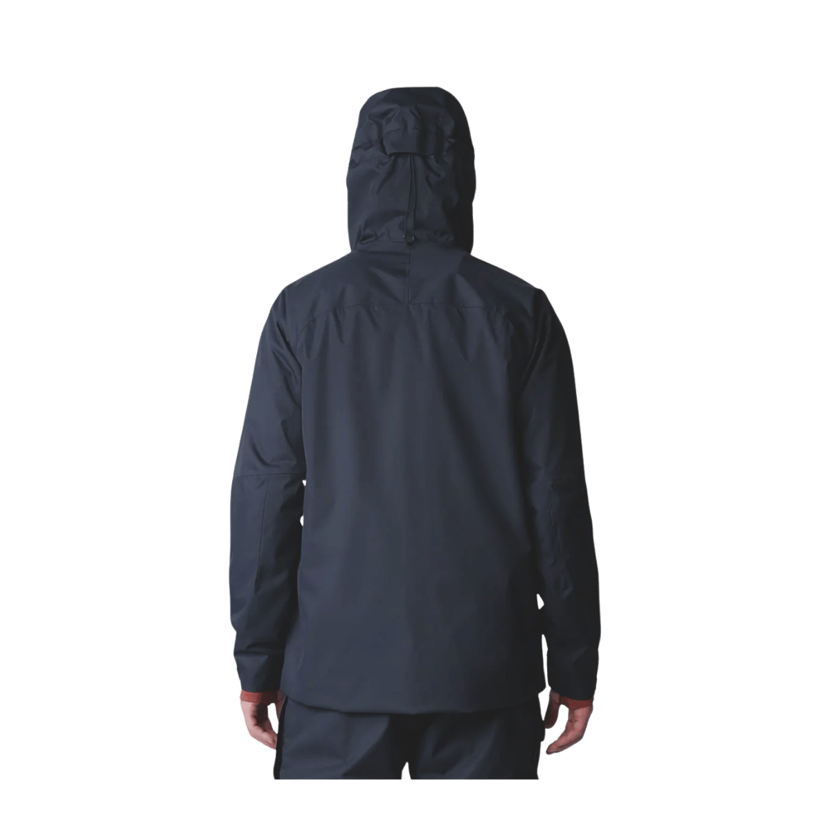 MOUNTAIN HARDWEAR MEN'S FIREFALL JACKET - BLACK - BACK VIEW