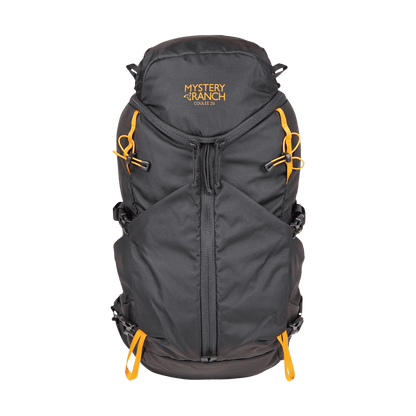 MYSTERY RANCH COULEE 20 BACKPACK - BLACK - FRONT VIEW