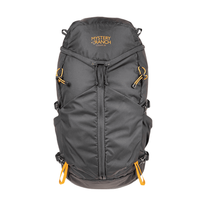 MYSTERY RANCH COULEE 30 BACKPACK - BLACK - BACK VIEW