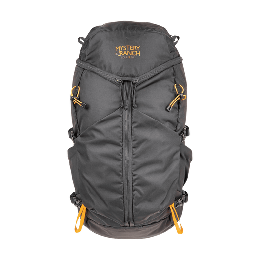 MYSTERY RANCH COULEE 30 BACKPACK - BLACK - BACK VIEW
