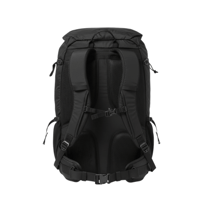 MYSTERY RANCH IN AND OUT 22 BACKPACK - BLACK - BACK VIEW