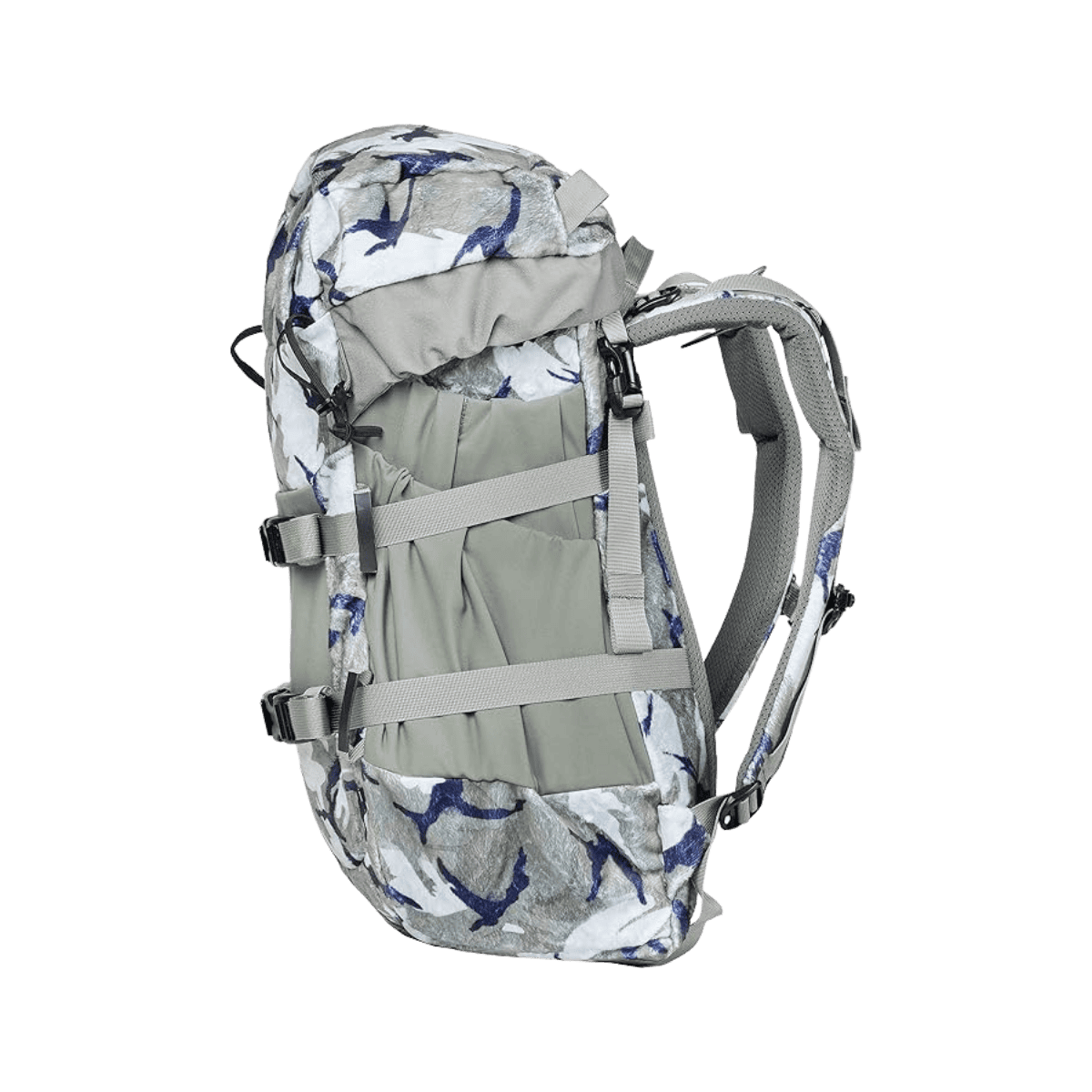 MYSTERY RANCH TREEHOUSE 20 DAY HUNT BACKPACK - DPM CANOPY - SIDE VIEW