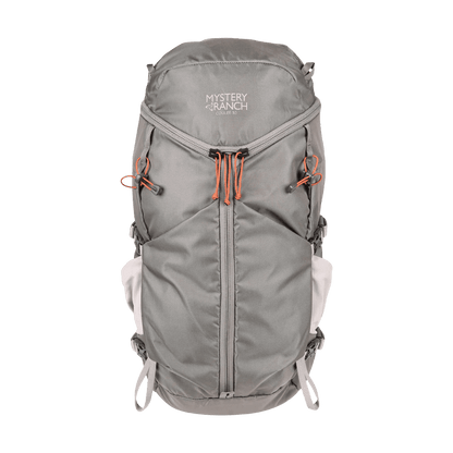 MYSTERY RANCH WOMEN'S COULEE 30 BACKPACK - PEBBLE - FRONT VIEW