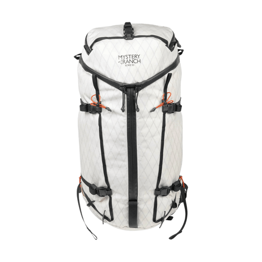 MYSTERY RANCH WOMEN'S SCREE 33 BACKPACK - WHITE/SUNSET - FRONT VIEW