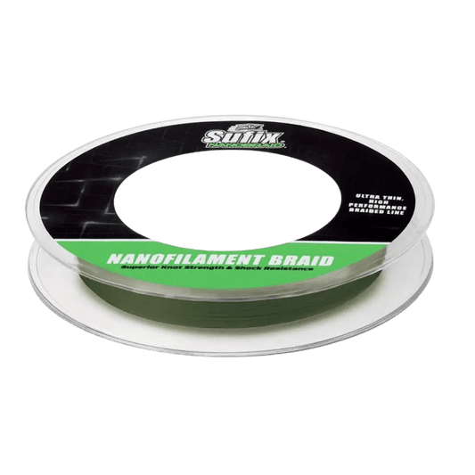 SUFIX NANOBRAID FISHING LINE 6LB LOW VIS GREEN 150YD