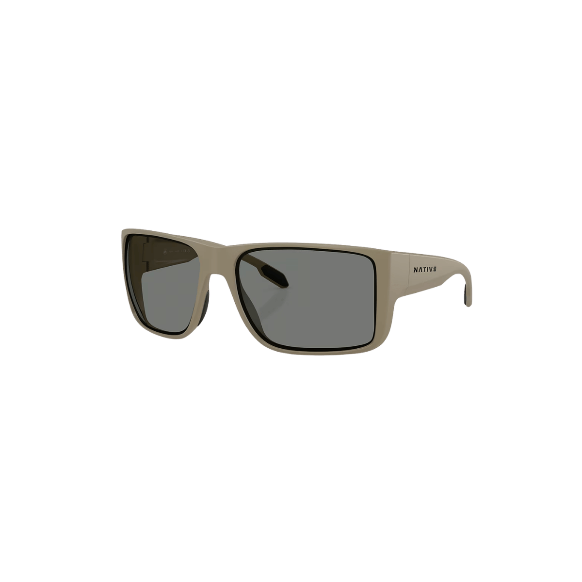 NATIVE EYEWEAR BADLANDS XL SUNGLASSES GREY POLARIZED