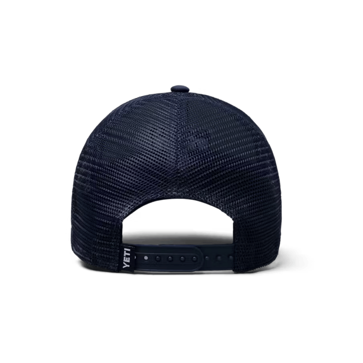 YETI TUNDRA BADGE LOW PRO TRUCKER - NAVY - BACK VIEW