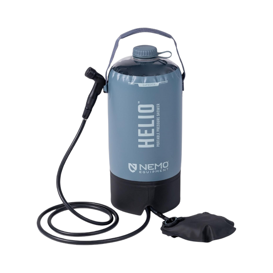 NEMO EQUIPMENT HELIO PORTABLE PRESSURE SHWR FORTRESS BLACK
