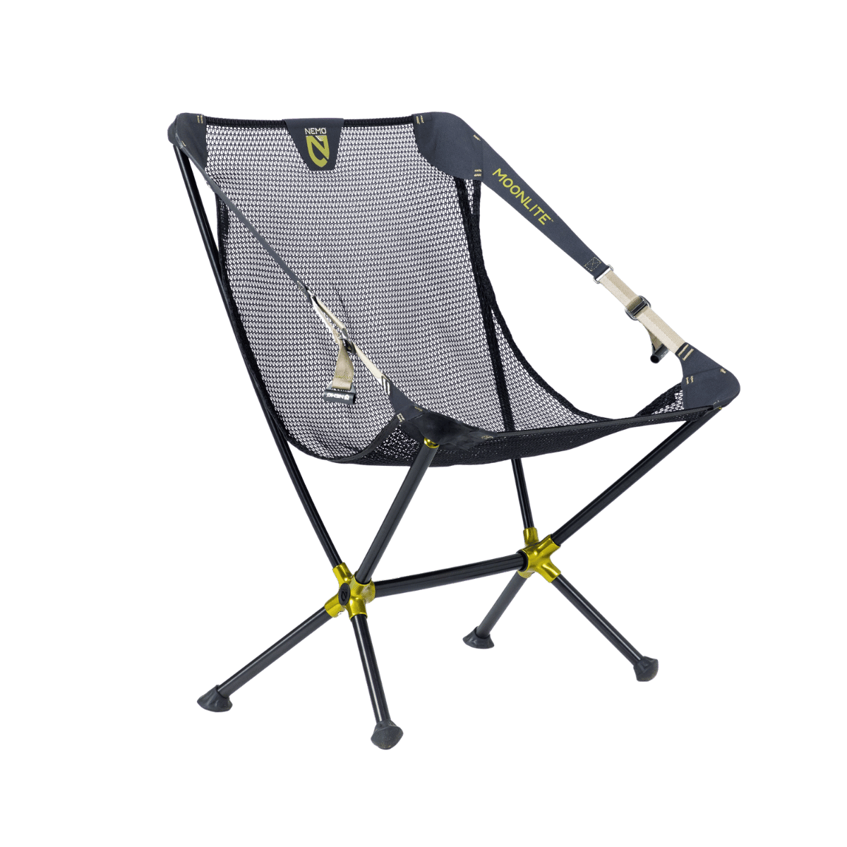 NEMO EQUIPMENT MOONLITE RECLINING CAMP CHAIR BLACK PEARL