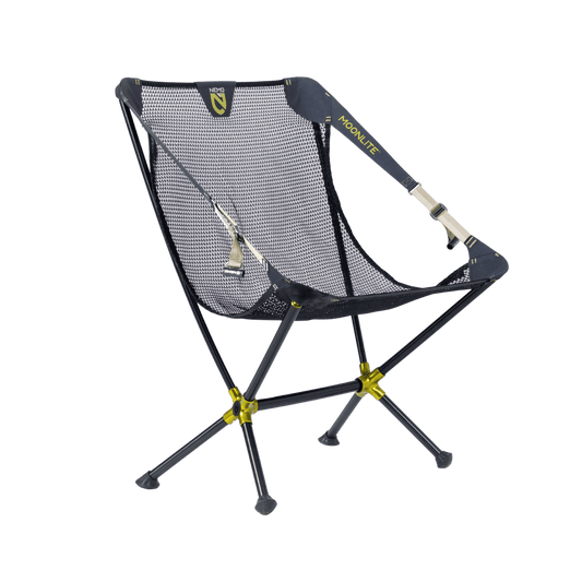 NEMO EQUIPMENT MOONLITE RECLINING CAMP CHAIR BLACK PEARL