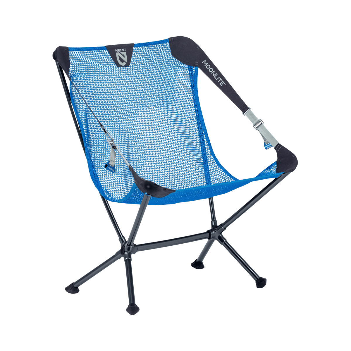 NEMO EQUIPMENT MOONLITE RECLINING CAMP CHAIR BRILLIANT BLUE