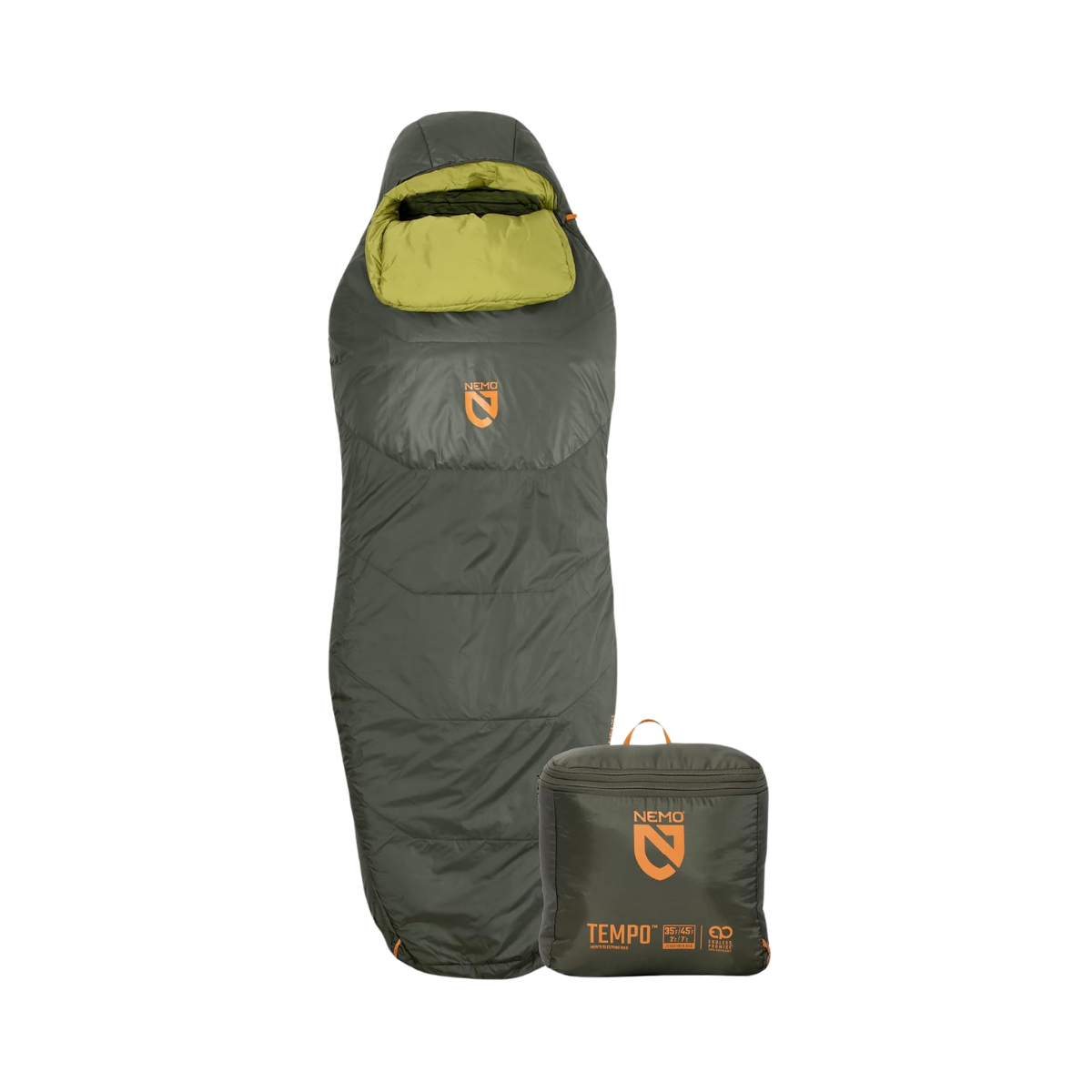 NEMO EQUIPMENT TEMPO SLEEPING BAG BOREAL BIRCH BUD