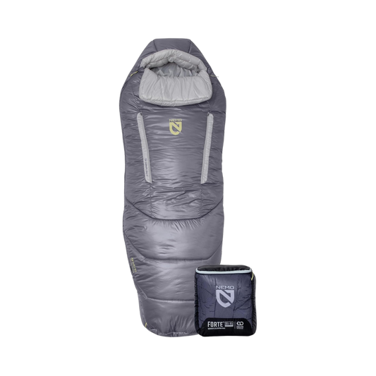 NEMO EQUIPMENT WOMENS FORTE SLEEPING BAG ALGIERS AQUIFER