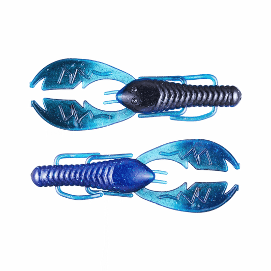 NETBAIT PACA SLIM CRAW 9PK BLACK BLUE
