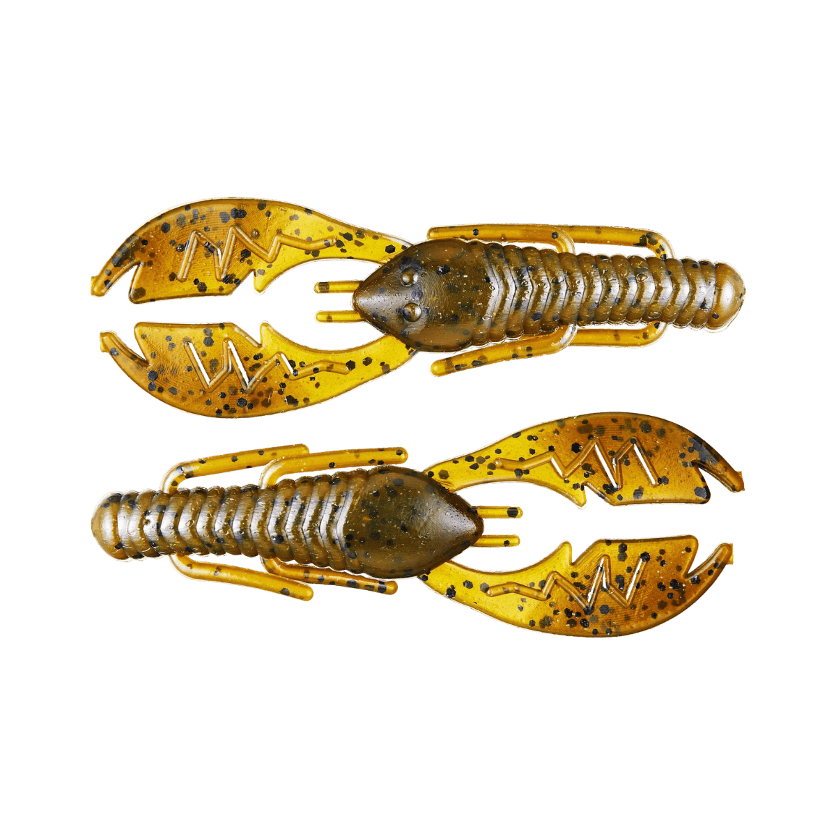 NETBAIT PACA SLIM CRAW 9PK GREEN PUMPKIN