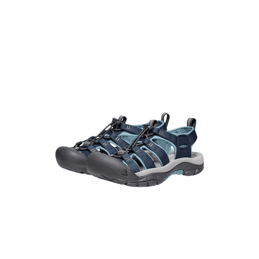 KEEN WOMEN'S NEWPORT H2 SANDAL NAVY/MAGNET FRONT VIEW