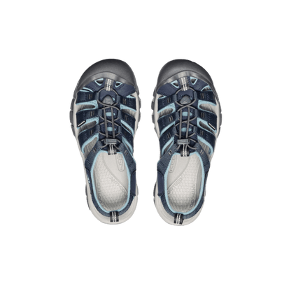 KEEN WOMEN'S NEWPORT H2 SANDAL NAVY/MAGNET TOP VIEW