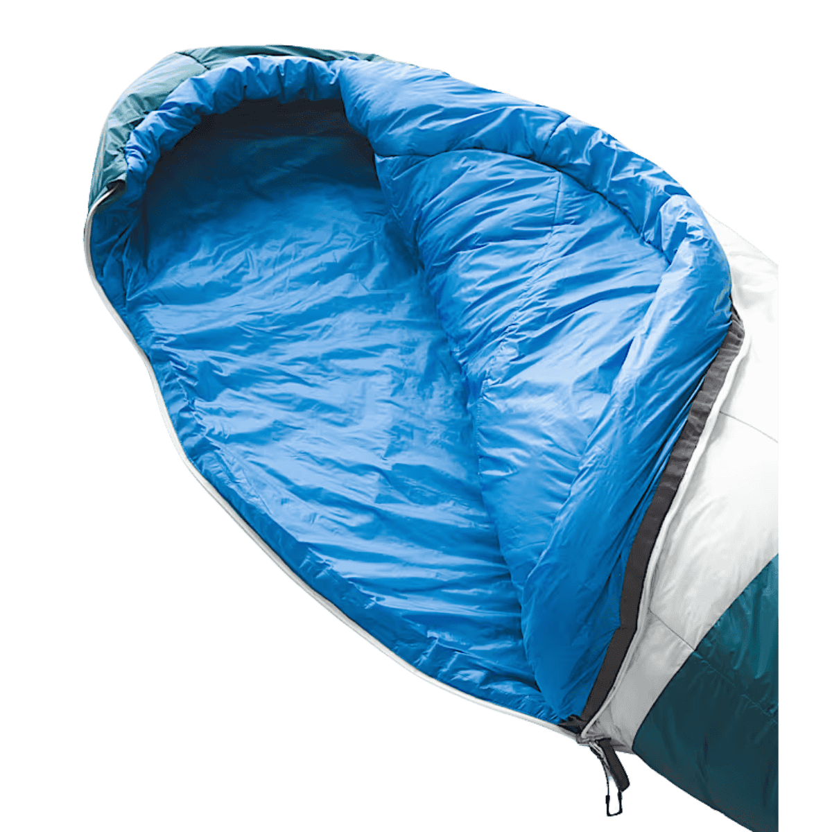 NORTHFACE CAT'S MEOW LONG RH SLEEPING BAG - BLUE/TIN GREY_INNER 