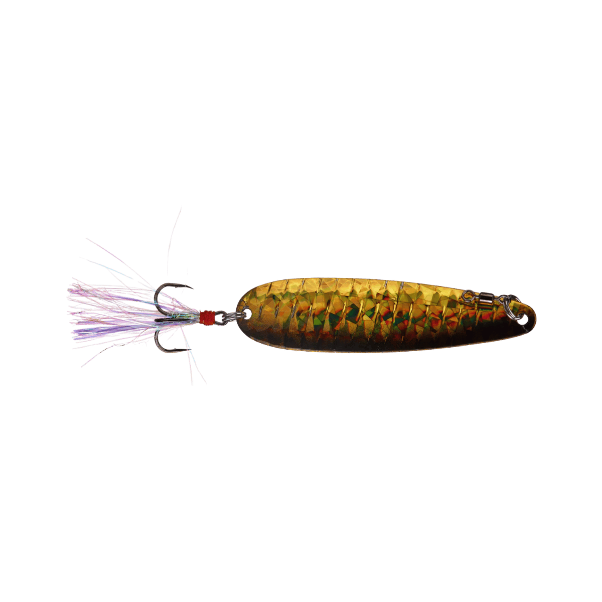 NICHOLS LURES LAKE FORK FLUTTER SPOON GOLDEN SHINER