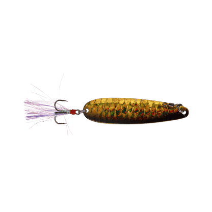NICHOLS LURES LAKE FORK FLUTTER SPOON GOLDEN SHINER