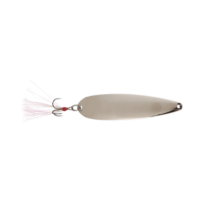 NICHOLS LURES LAKE FORK FLUTTER SPOON SILVER CHROME