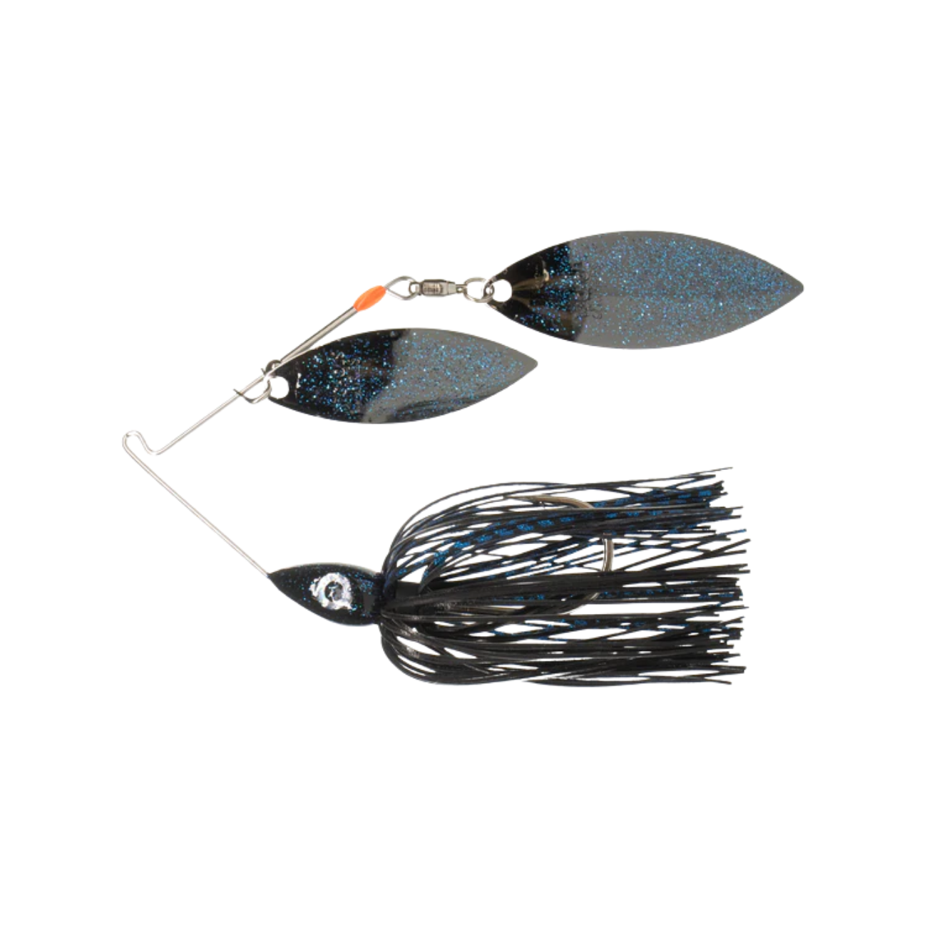 NICHOLS LURES PULSATOR METAL FLK SPINNERBAIT BLACK&BLUE