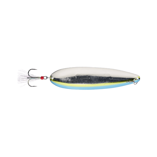 NICHOLS LURES MINI MAGNUM FLUTTER SPOON 6IN BOMBSHELL SHAD