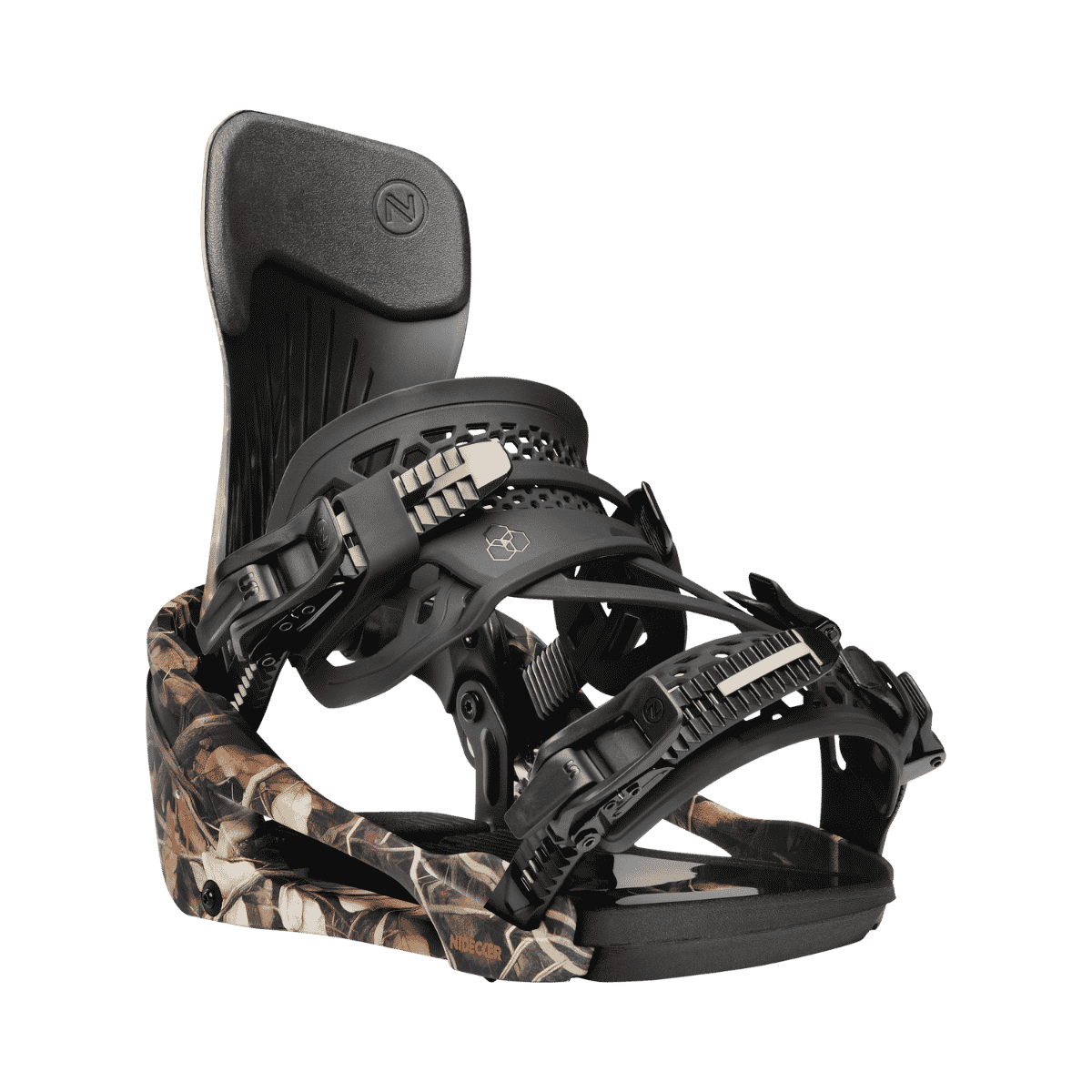 NIDECKER SNOWBOARD LT SUPERMATIC SB BINDING 26/27 CAMO