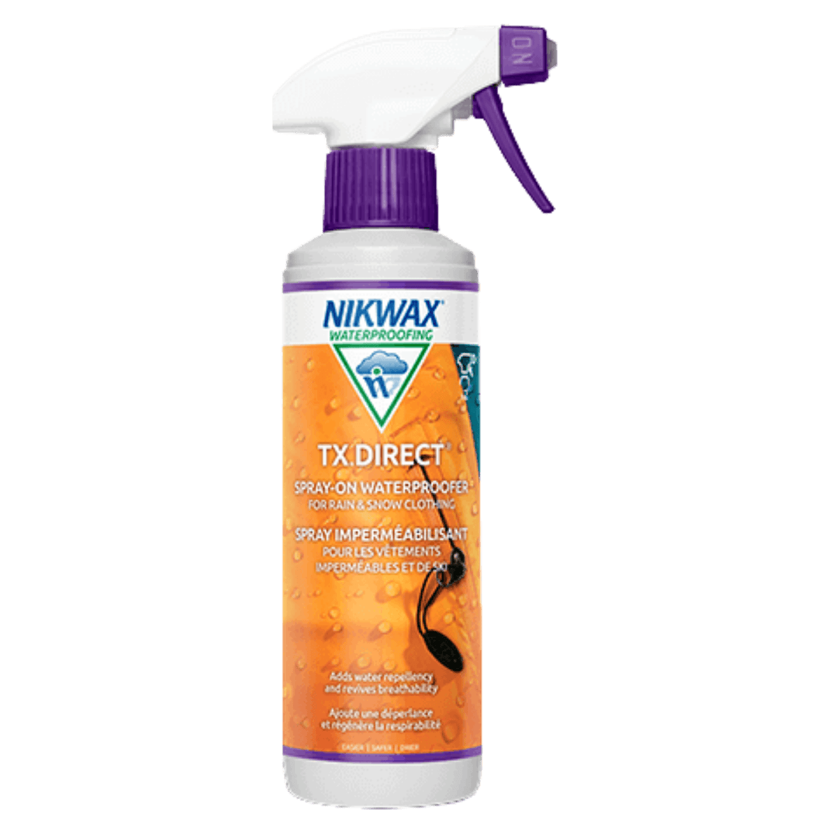 NIKWAX TX. DIRECT SPRAY ON - 10 0Z  MP12 - FRONT VIEW