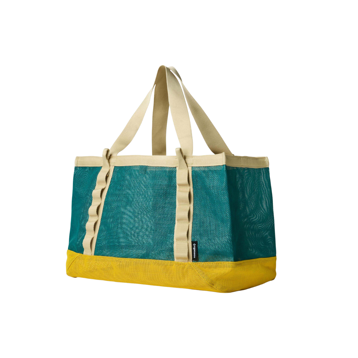 NOMADIX AIRMESH TOTE TEAL OCEAN AMBER SUN