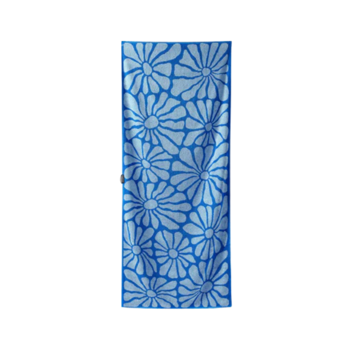 NOMADIX ORGANIC BEACH TOWEL COASTAL BLUE