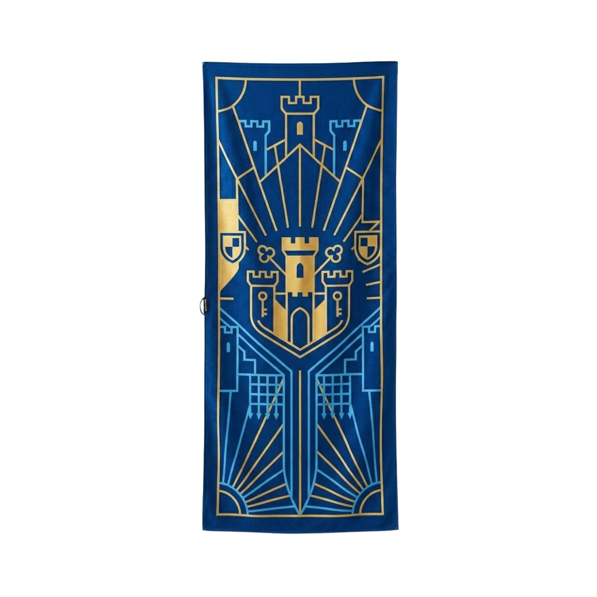 NOMADIX ORGANIC TRAVEL TOWEL MODERN CASTLE BLUE