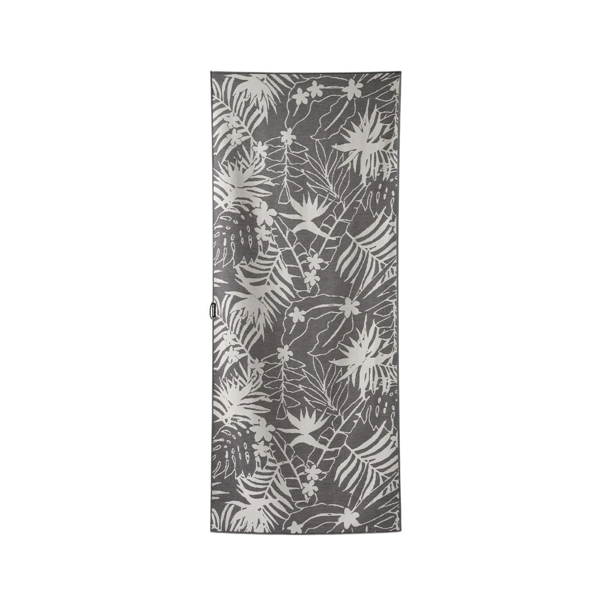 NOMADIX ORGANIC TRAVEL TOWEL RETRO PALM BLACK