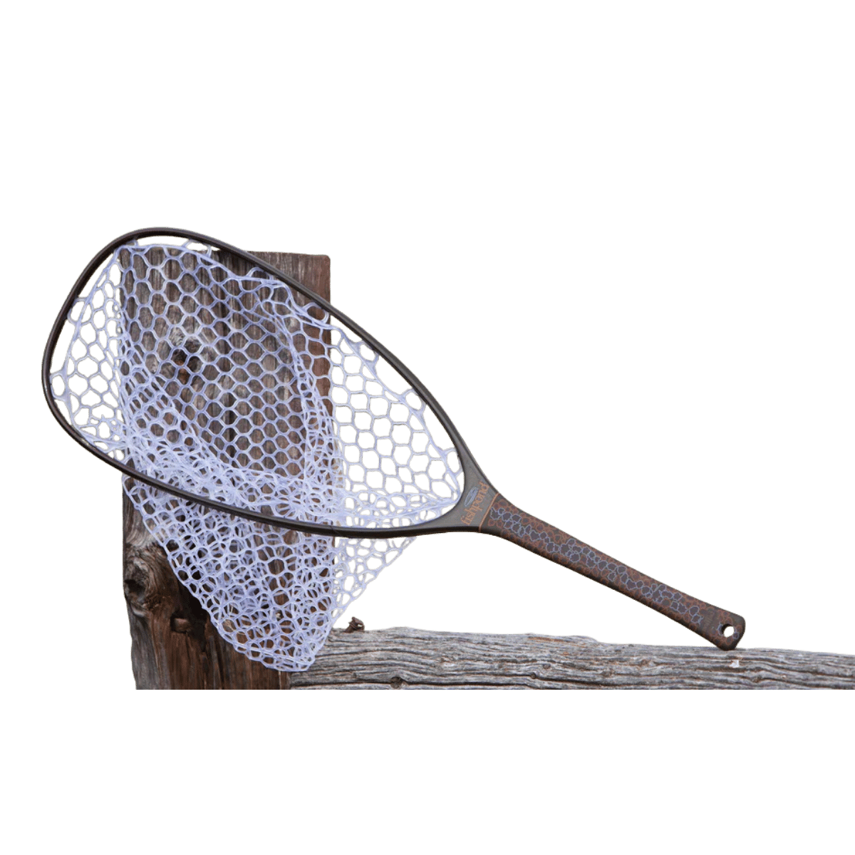 FISHPOND NOMAD EMERGER NET - BROWN TROUT_FRONT