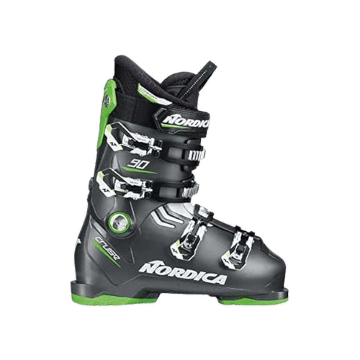 NORDICA CRUISE 90 BOOT ANTHRACITE GREEN WHITE