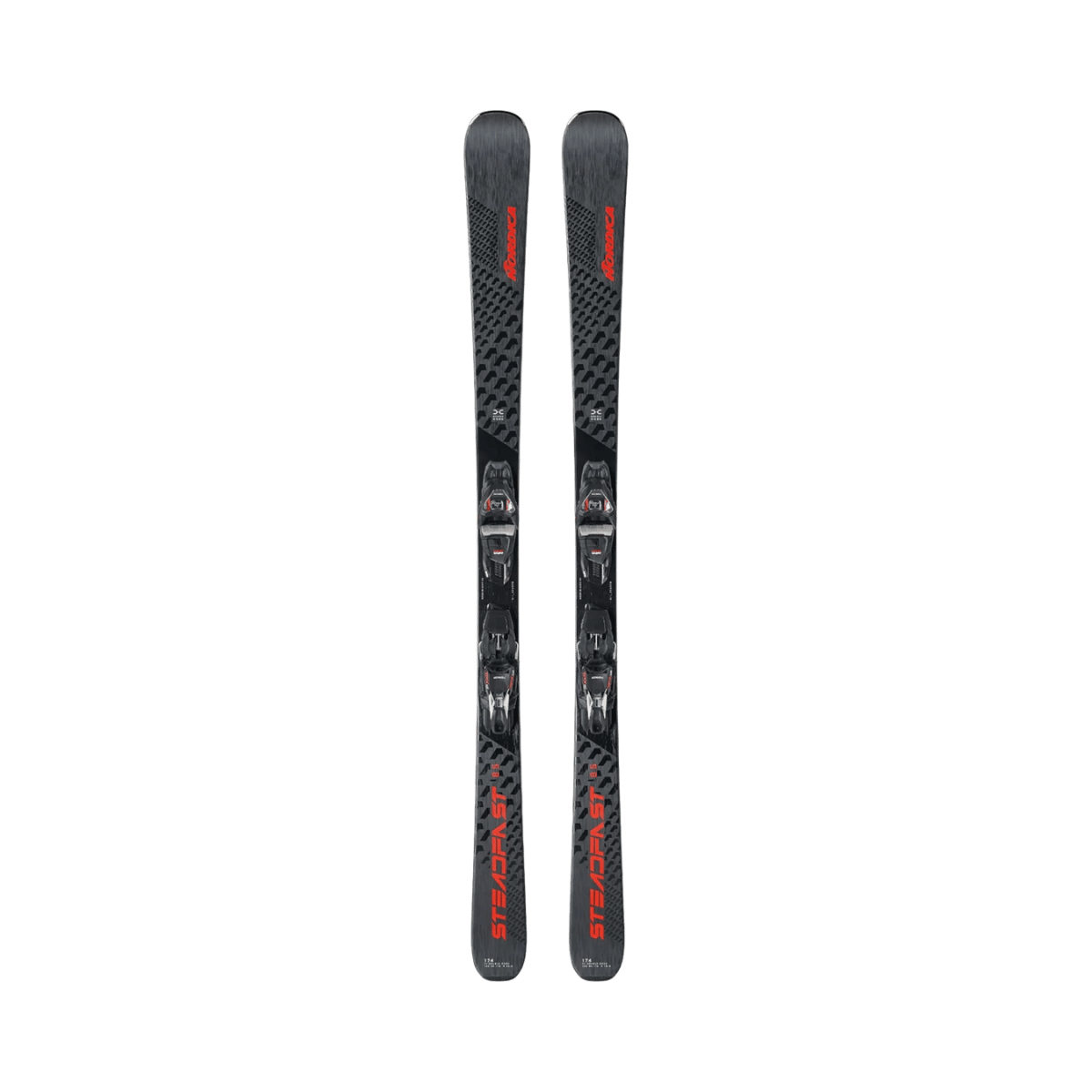 NORDICA STEADFAST 85 DC FDT W/TPX12 BLACK RED