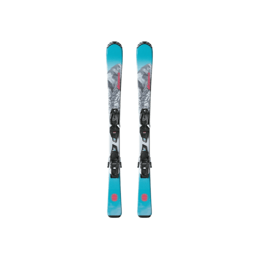 NORDICA TEAM G FDT W/JR 7.0 2023 2024 TEAL WHITE PINK
