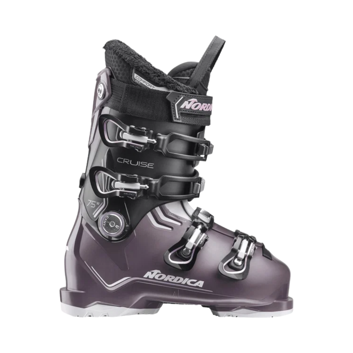 NORDICA W THE CRUISE 75 26/27 PURPLE BLACK WHITE
