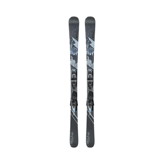 NORDICA W WILD BELLE DC 84 + TP2 LT 11 BLACK BLUE
