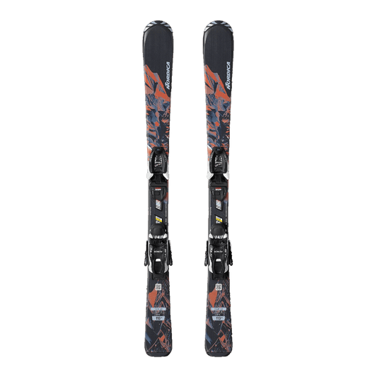 NORDICA TEAM AM FDT (70-90) SKIS + JR 4.5 BINDINGS