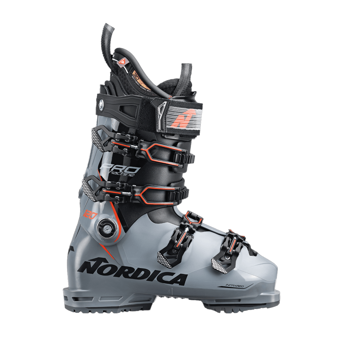 NORDICA PROMACHINE 120 SKIS 2025 SIDE VIEW