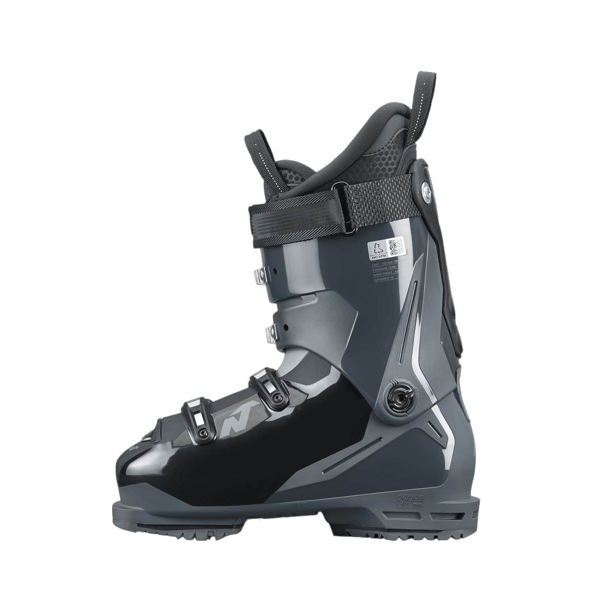 NORDICA SPORTMACHINE 3 100 BOA SKI BOOTS 2025 INSTEP VIEW