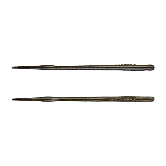 NORIES FUTO HASSUN STRAIGHT TAIL WORM 7PK - 8 INCH - BLACK WINNY