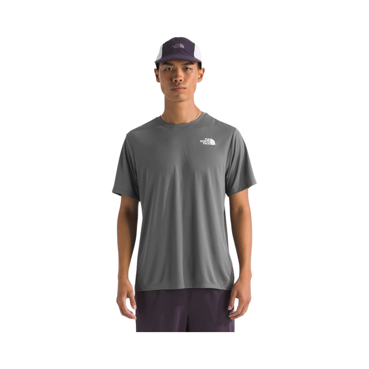 NORTH FACE 24/7 SHORT SLEEVE TEE - REG SMOKED PEARL