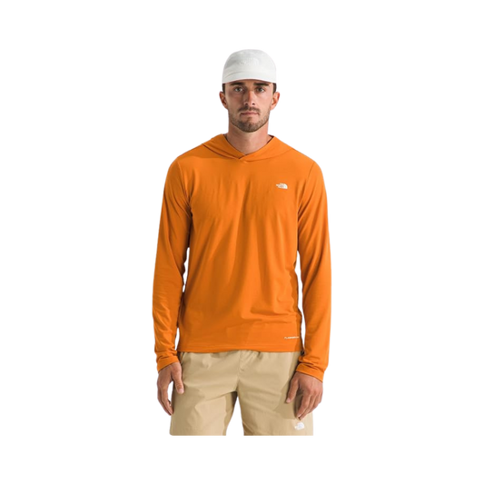 NORTH FACE ADVENTURE SUN HOODIE DUST ORANGE
