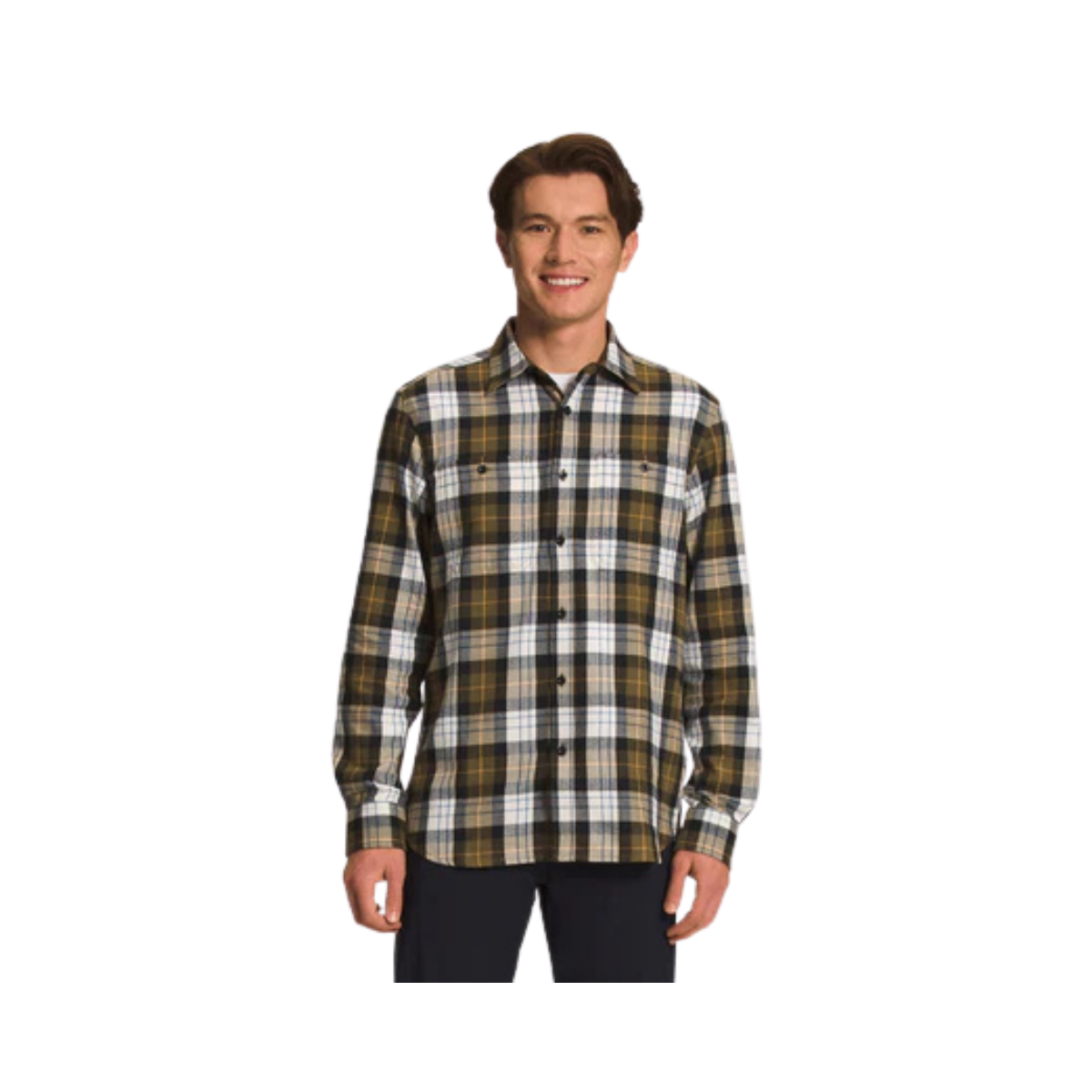NORTH FACE ARROYO LW FLANNEL MILITARY OLIVE