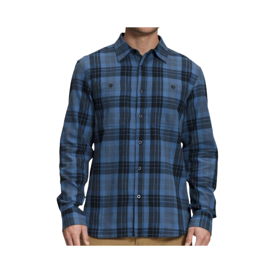 NORTH FACE ARROYO LW FLANNEL SHADY BLUE