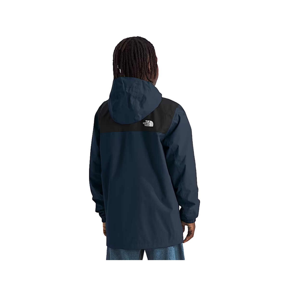 NORTH FACE B ANTORA RAIN JACKET BACK VIEW